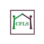 CFLS logo with two stylized figures forming a roof shape, symbolizing community support and collaboration.
