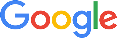 Google logo with colorful letters on a white background, representing the search engine and technology company.