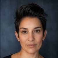 Portrait of a client with short dark hair